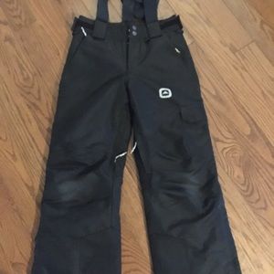 Outbound Black Snow Pants, Youth Small, Never Worn